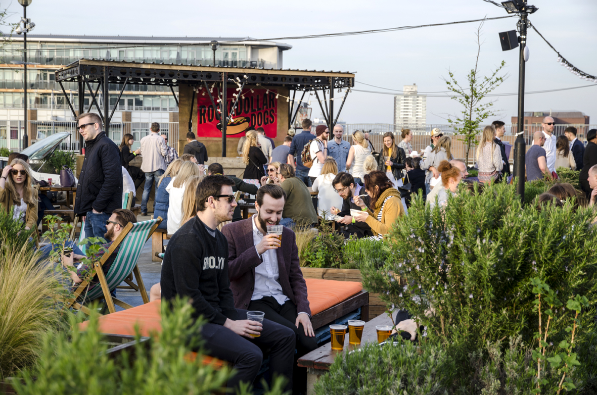 Roof East - Birdies crazy golf, rooftop cinema, rockadollar hotd